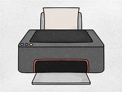 Image result for Printer Drawing with Colour