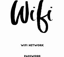 Image result for Free Printable Wi-Fi Sign Template Scan to Connect