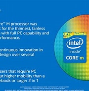 Intel M Core processor に対する画像結果.サイズ: 180 x 185。ソース: wccftech.com