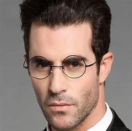 Image result for Men's Round Eyeglasses Frames