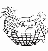 Image result for Basket Coloring