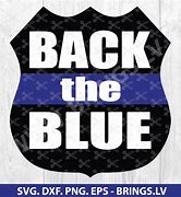 Image result for Free Back the Blue SVG Files