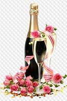 Image result for Clip Art Champagne Green Flowers