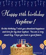 Image result for Happy 18th Birthday Nephew