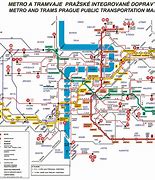 Image result for Map of Prague Metro System