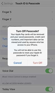 Image result for Deactivate iPhone Passcode
