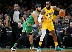 Image result for Lakers and Celtics Poster