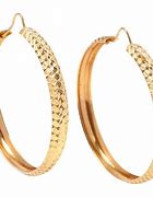 Image result for 14 Karat Gold Hoop Earrings