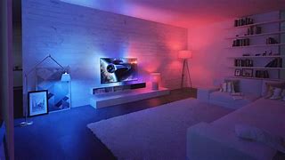 Image result for Flat Screen TV On the Wall in Living Room