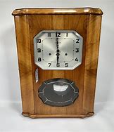 Image result for Wood Art Deco Clocks