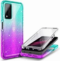 Image result for Revvl 6 5G Pink Sparkle Phone Case