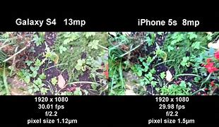 Image result for S4 vs 5S Camera