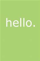 Image result for iPhone Hello Wallpaper