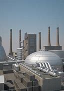 Image result for Futuristic Factory Exterior