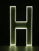 Image result for Cursive Neon Sign H