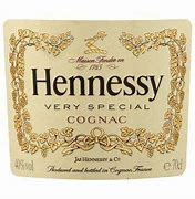 Image result for Free Download Image of Blank Hennessy Label