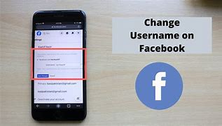Image result for Changing Facebook Username