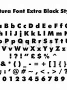 Image result for Futura Extra Black Font