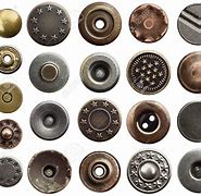 Image result for Denim Metal Buttons