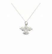Image result for Guardian Angel Necklace Silver Round