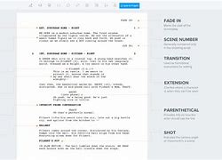 Image result for Scene Heading in Proper Screenplay Format