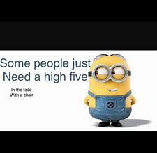 Image result for Minion High 5