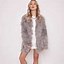 Image result for Grey Faux Fur Coats for Women