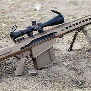 Image result for 50 Cal Sniper Rifle Barrett M82