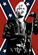 Image result for Billy Idol Rebel Flag