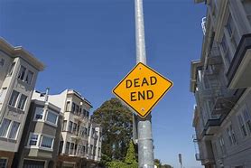 Image result for Dead-End Water Main Sign