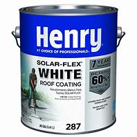 Image result for Henry White Roof Coating
