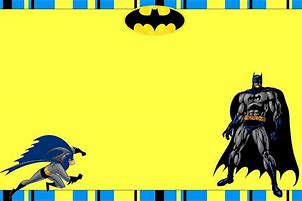 Image result for Batman Birthday Card Template