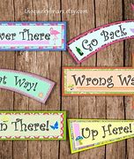 Image result for Alice and Wonderland Signs