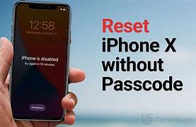 Image result for iPhone X Reset without Passcode or iTunes