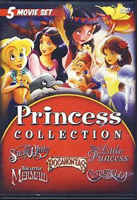 Image result for Disney Princess Movies DVD