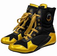 Image result for Yellow Boxing Shoes