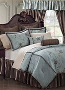 Image result for Brown and Blue King Size Comforter Sets