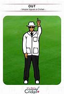Image result for Umpire Out Signal