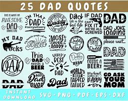 Image result for Funny Dad Quotes SVG