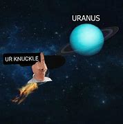 Image result for Uranus Rings Meme
