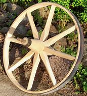 Image result for Solid Wagon Wheels