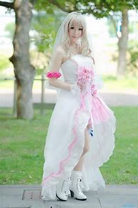 Image result for Anime Bride Bodysuit Costume