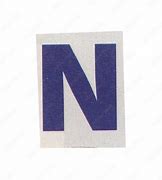 Image result for Newspaper Cut Out Letter N