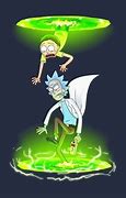 Image result for Rick and Morty Portal Art