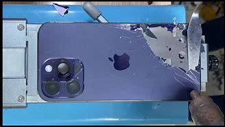 Image result for iPhone 14 Pro Max with a Broken Glass Screen