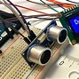Image result for Ultrasonic Sensor Arduino with LCD Keypad Shield