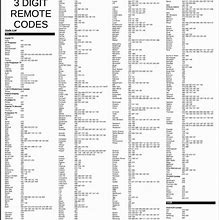 Image result for Hallmark Universal Remote Codes