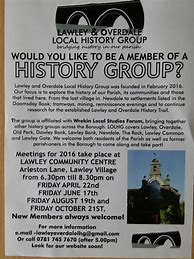 Image result for Local History Poster