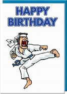 Image result for Karate Birthday Meme