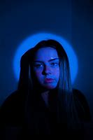Image result for Girl in Blue Light iPhone 7